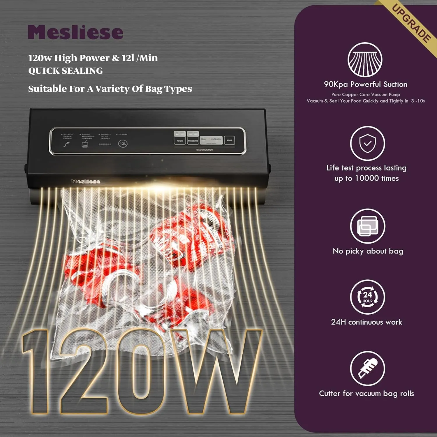 ✨ 🍣 Mesliese Vacuum Sealer Machine 🍣 ✨