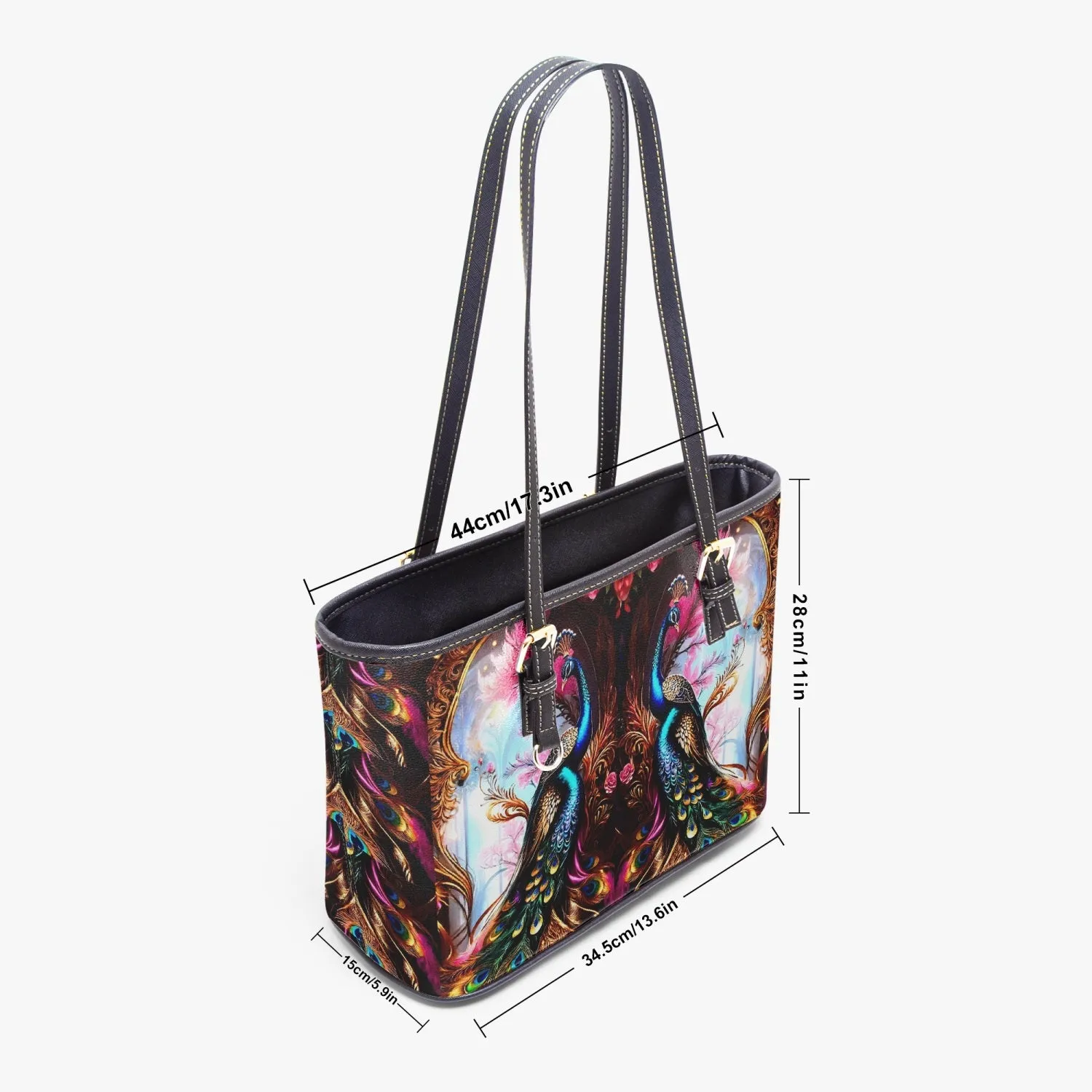 586. Large Leather Tote Bag for Women