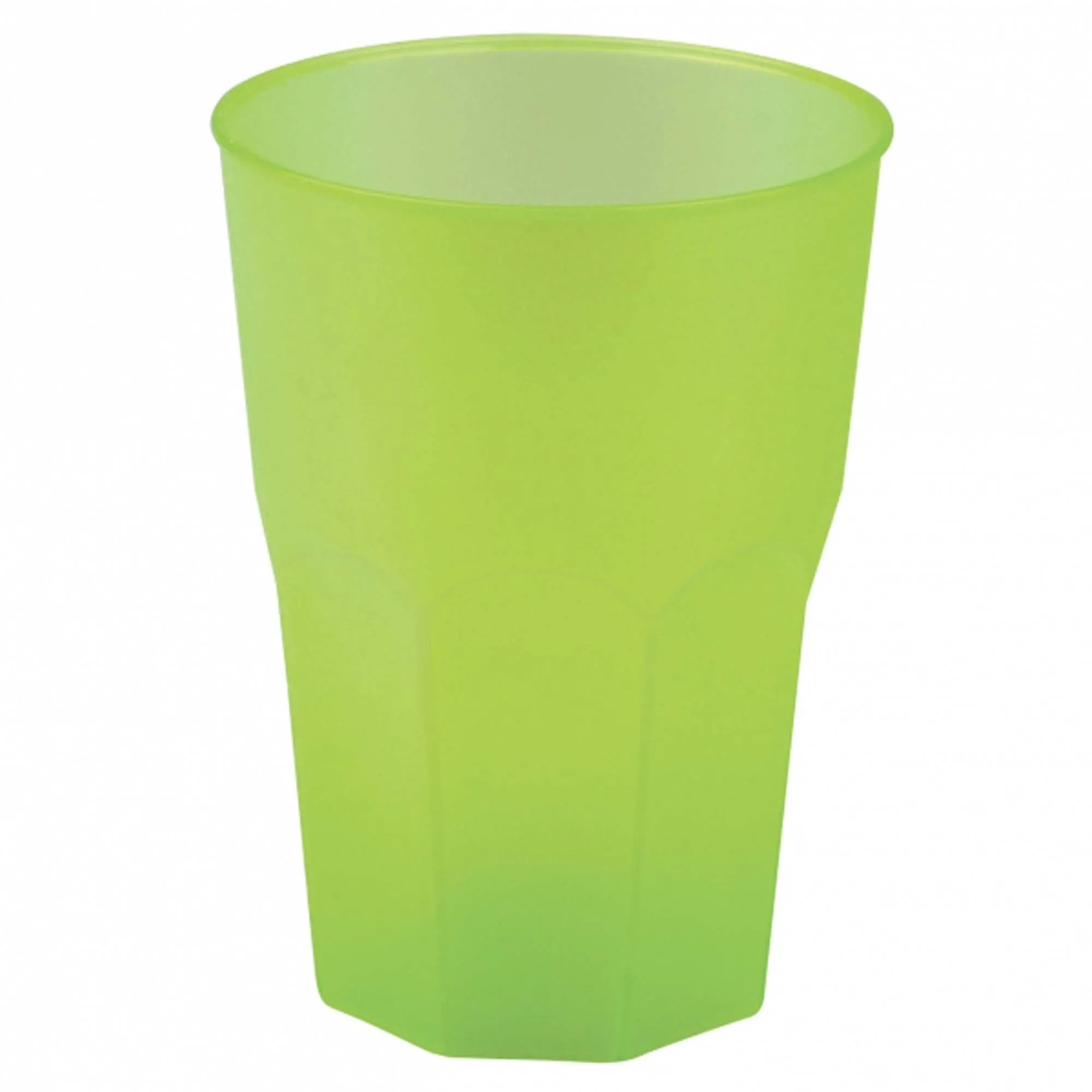 80's Party Favour Cup, Lime Green, 6 Count