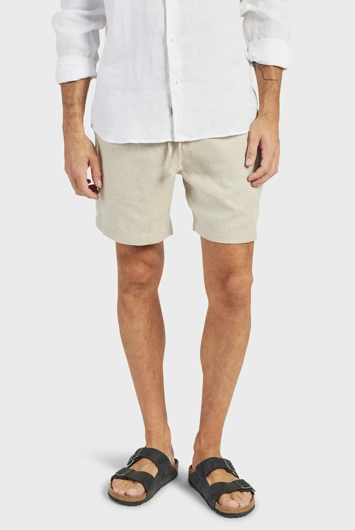 ACADEMY BRAND - Riviera Linen Short Oatmeal