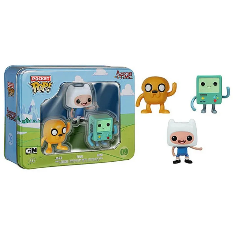 Adventure Time Pocket Pop! 3-Pack Tin [Jake, Finn, and BMO]