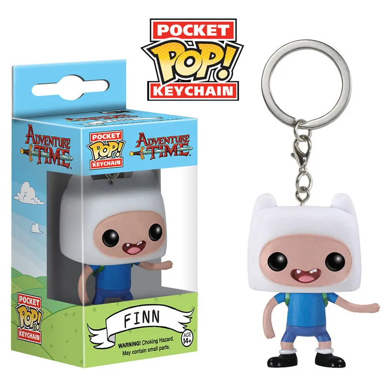 Adventure Time Pocket Pop! Keychain Finn