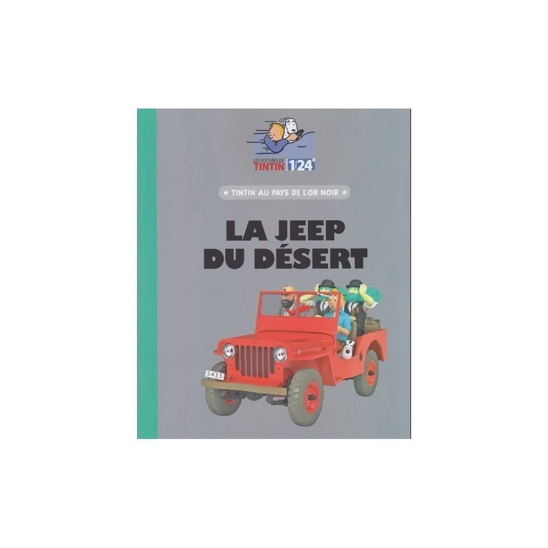 Adventures Of Tintin - Desert Jeep Willy Statue By Moulinsart