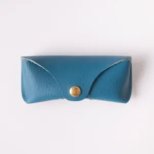 Aqua Bullhide Sunglasses Case