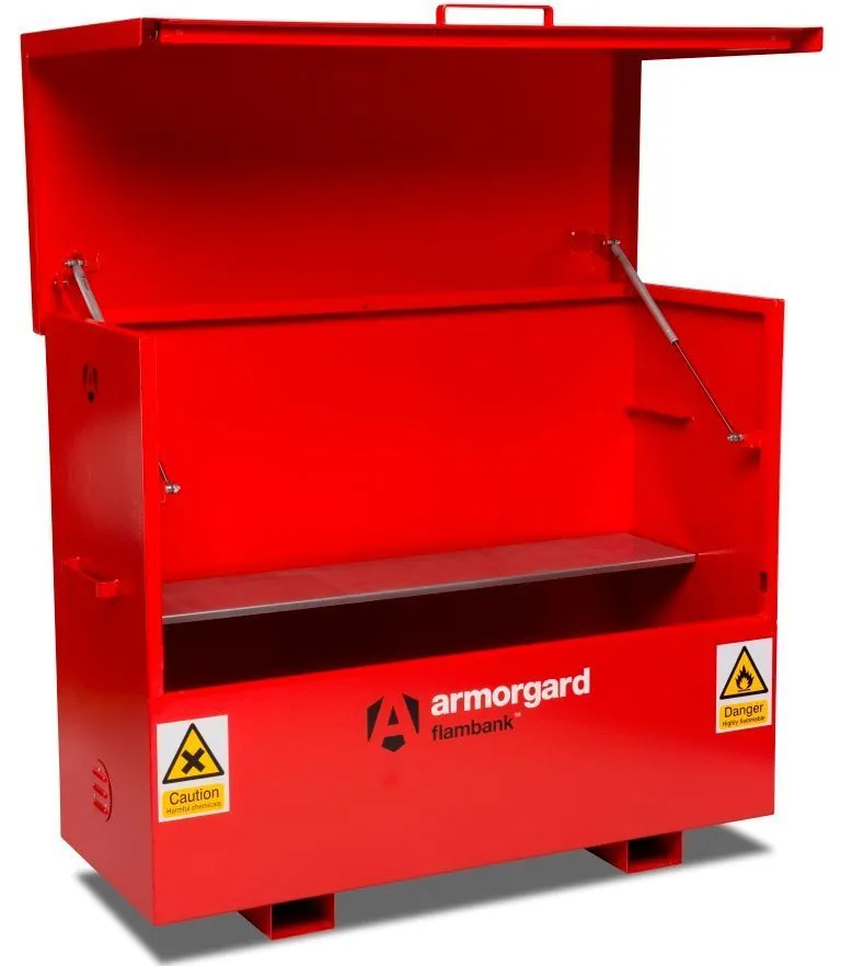 Armorgard FBC5 Flambank Chemical Storage Site Chest 1585 x 675 x 1275 mm