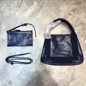 Balen Navy XS Tote Bag In Blue, For Women,  Bags 12.6in/32cm