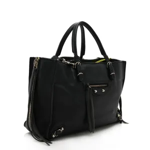 Balenciaga Final Sale Calfskin Papier A6 Zip Around Tote - Deluxe Design