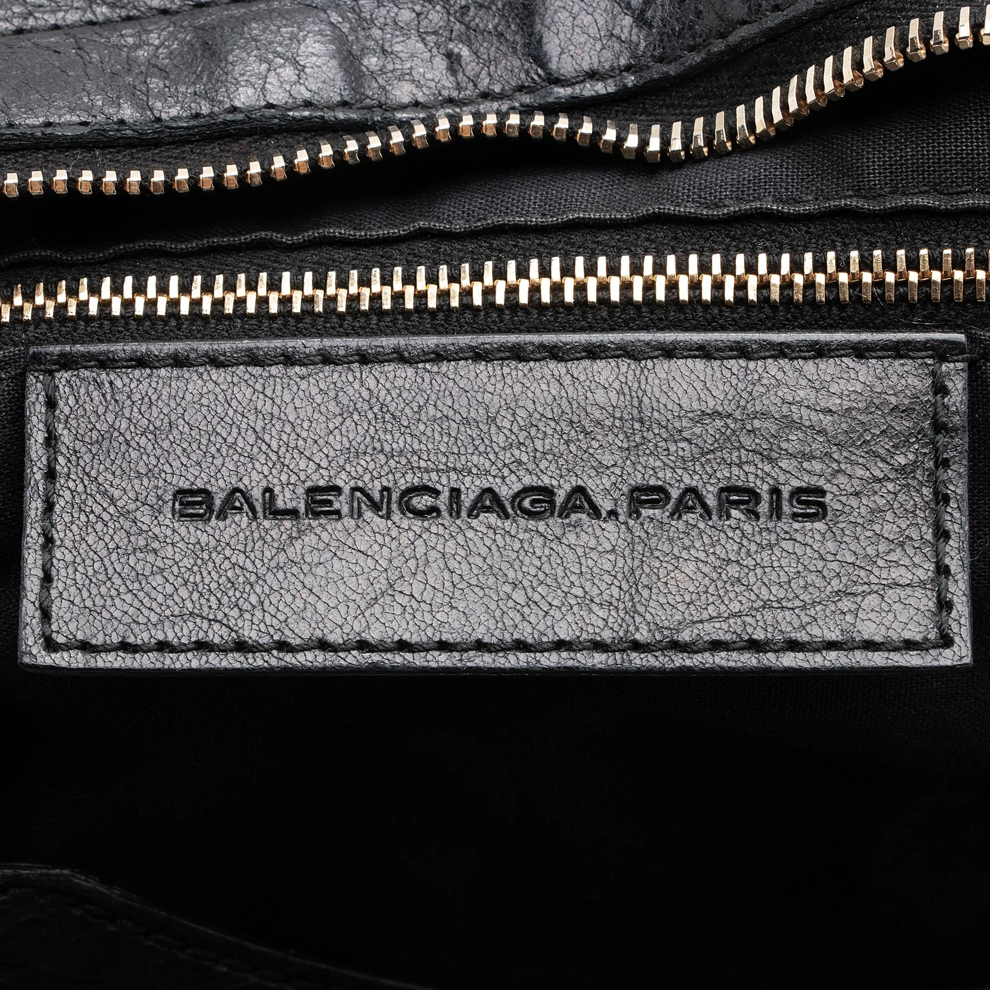 Balenciaga Womens Chevre Leather Giant 12 Part Time Satchel Bag