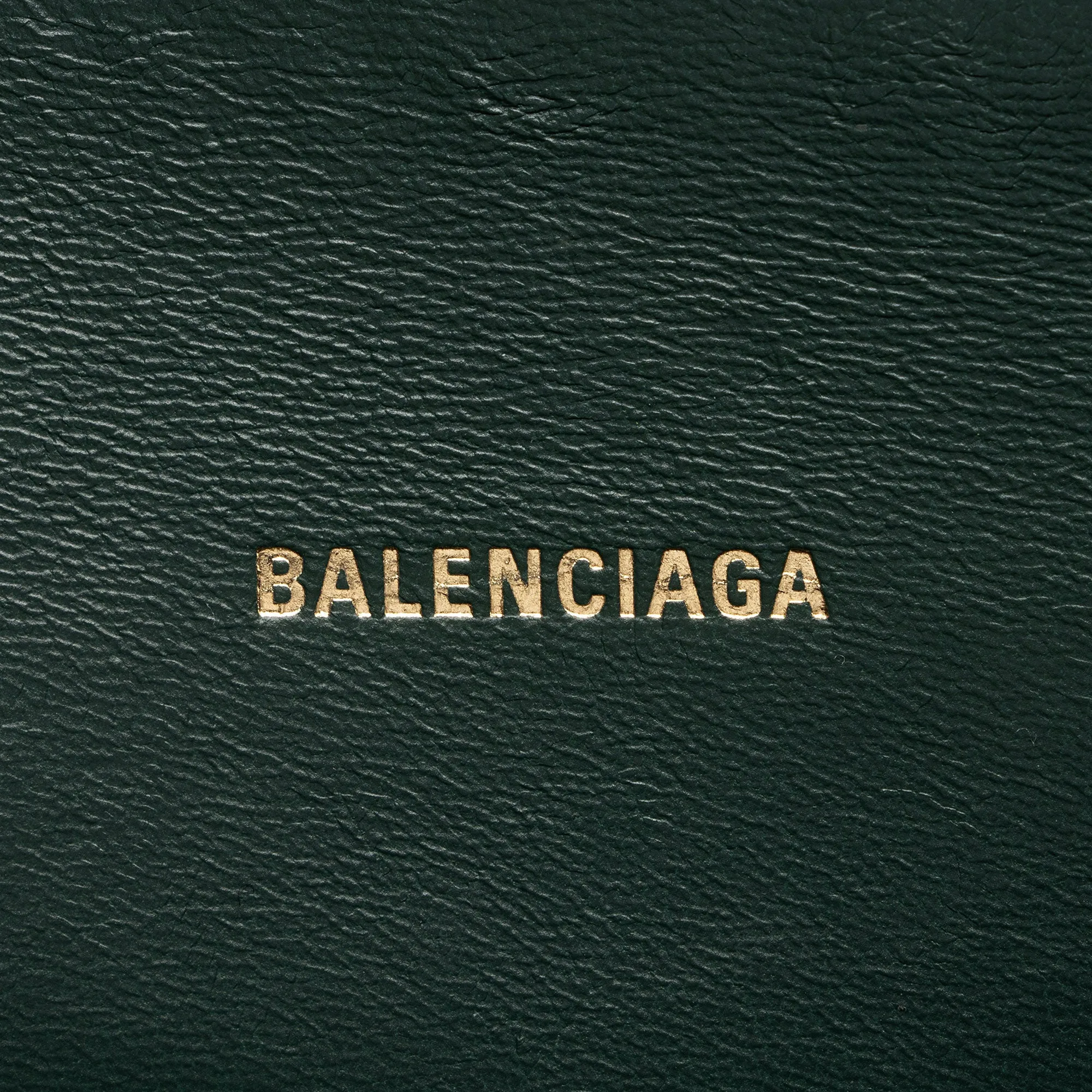 Balenciaga Shiny Croc Embossed Calfskin Hourglass XS Satchel