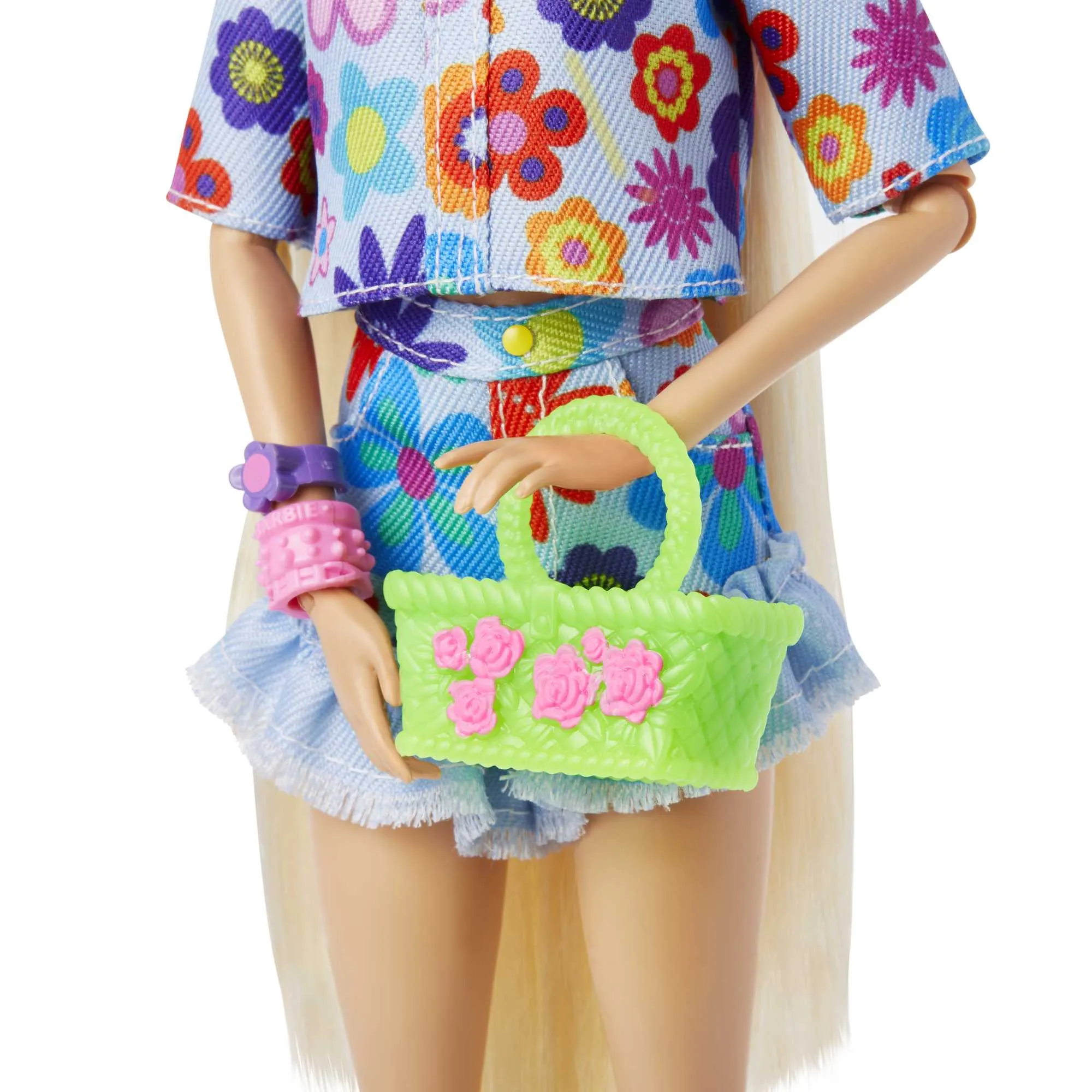 Barbie Extra Boneca Conjunto de Flores