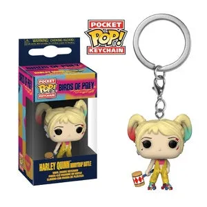 Birds of Prey Pocket Pop! Keychain Harley Quinn (Boobytrap Battle)