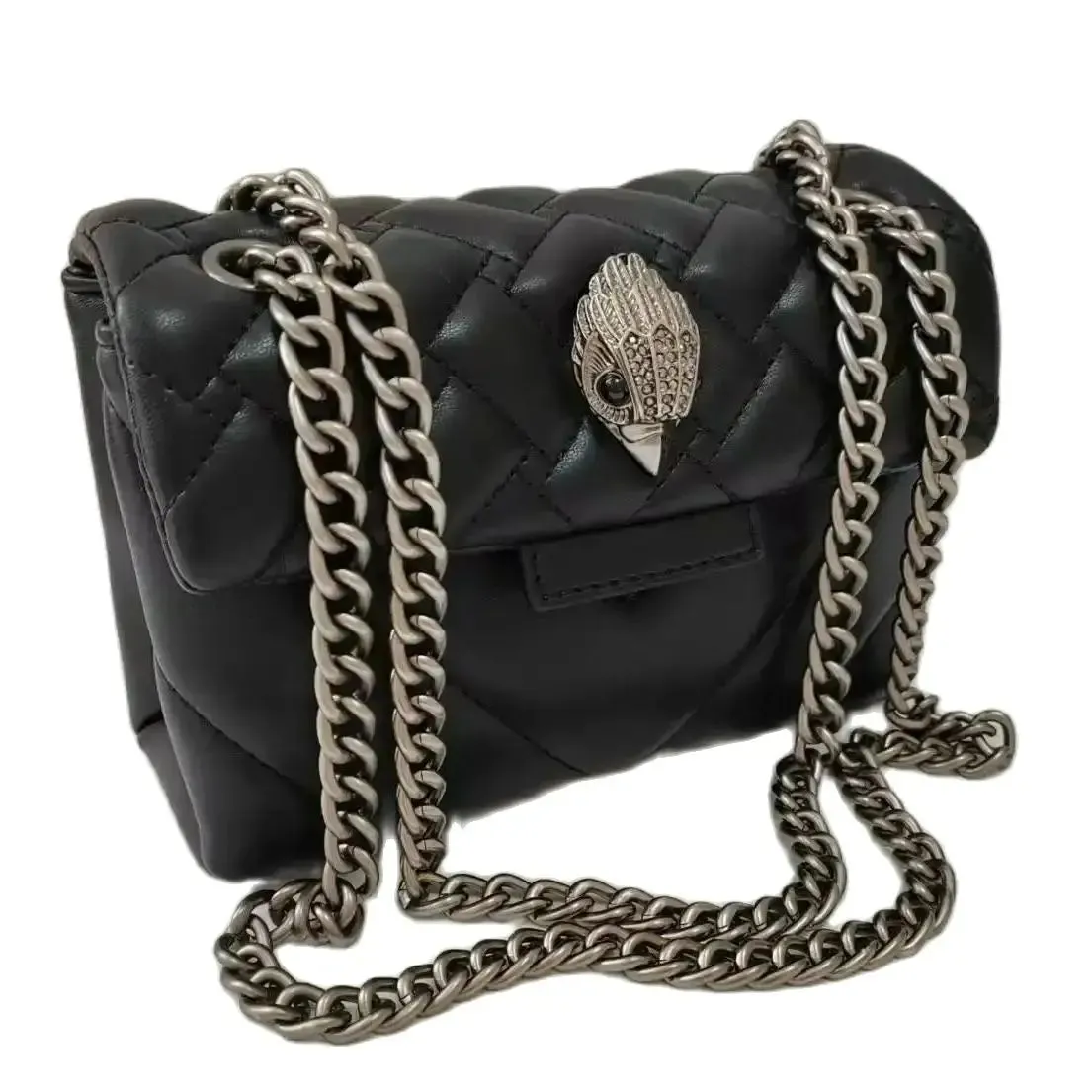 Black Chain Square Bag