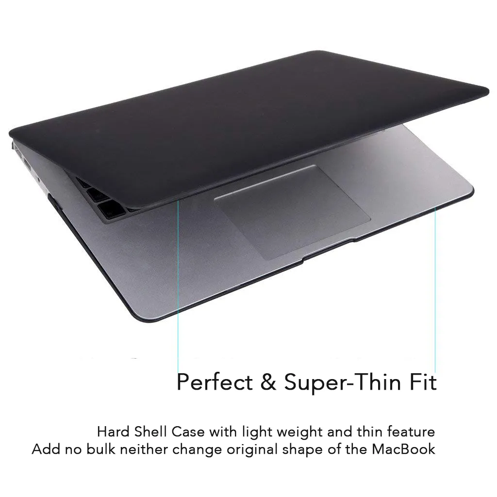 Black Hard Shell Cover - MacBook Air 13"