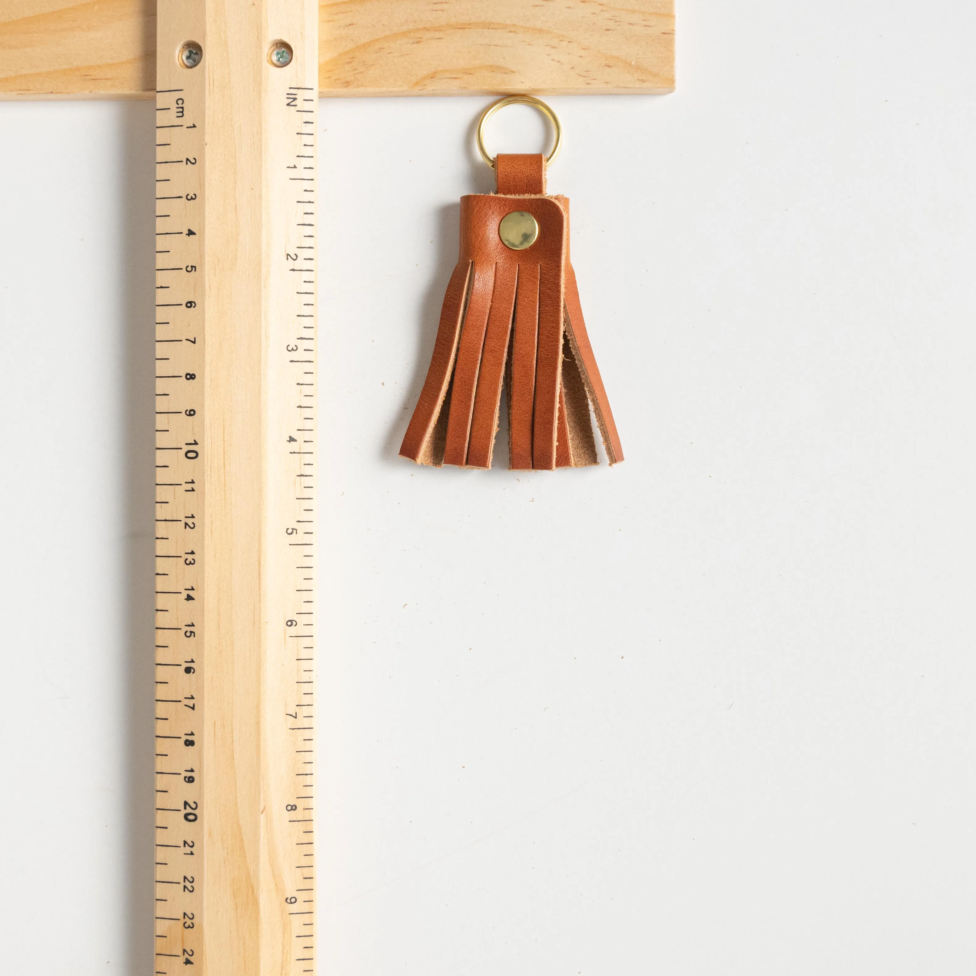 Black Kodiak Tassel Keychain