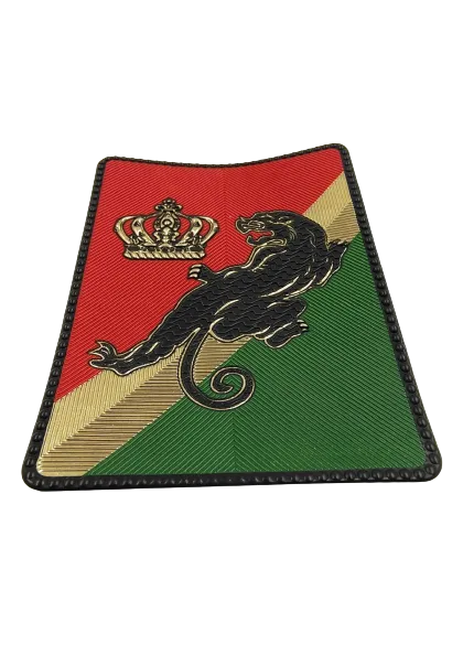 Black Leopard Hot-Fix Patch