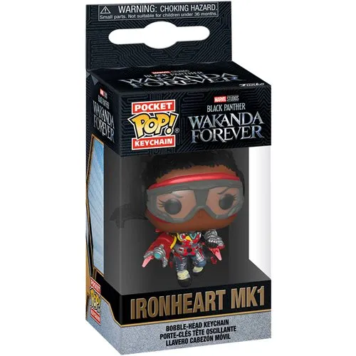 Black Panther Wakanda Forever Pocket Pop! Keychain Ironheart MK1