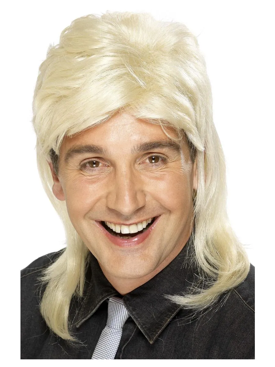 Blonde Mullet Wig