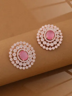 Blush Suzanne Zirconia Studs