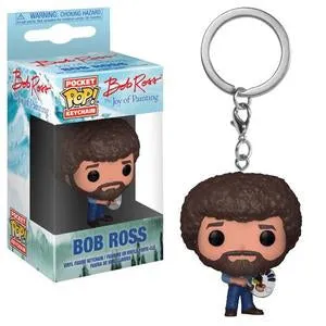 Bob Ross Pocket Pop! Keychain Bob Ross