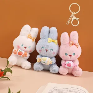 Bunny Cuddle Soft-Toy Keychain.