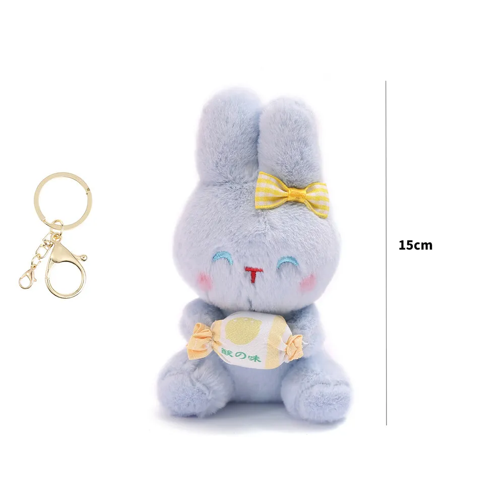 Bunny Cuddle Soft-Toy Keychain.