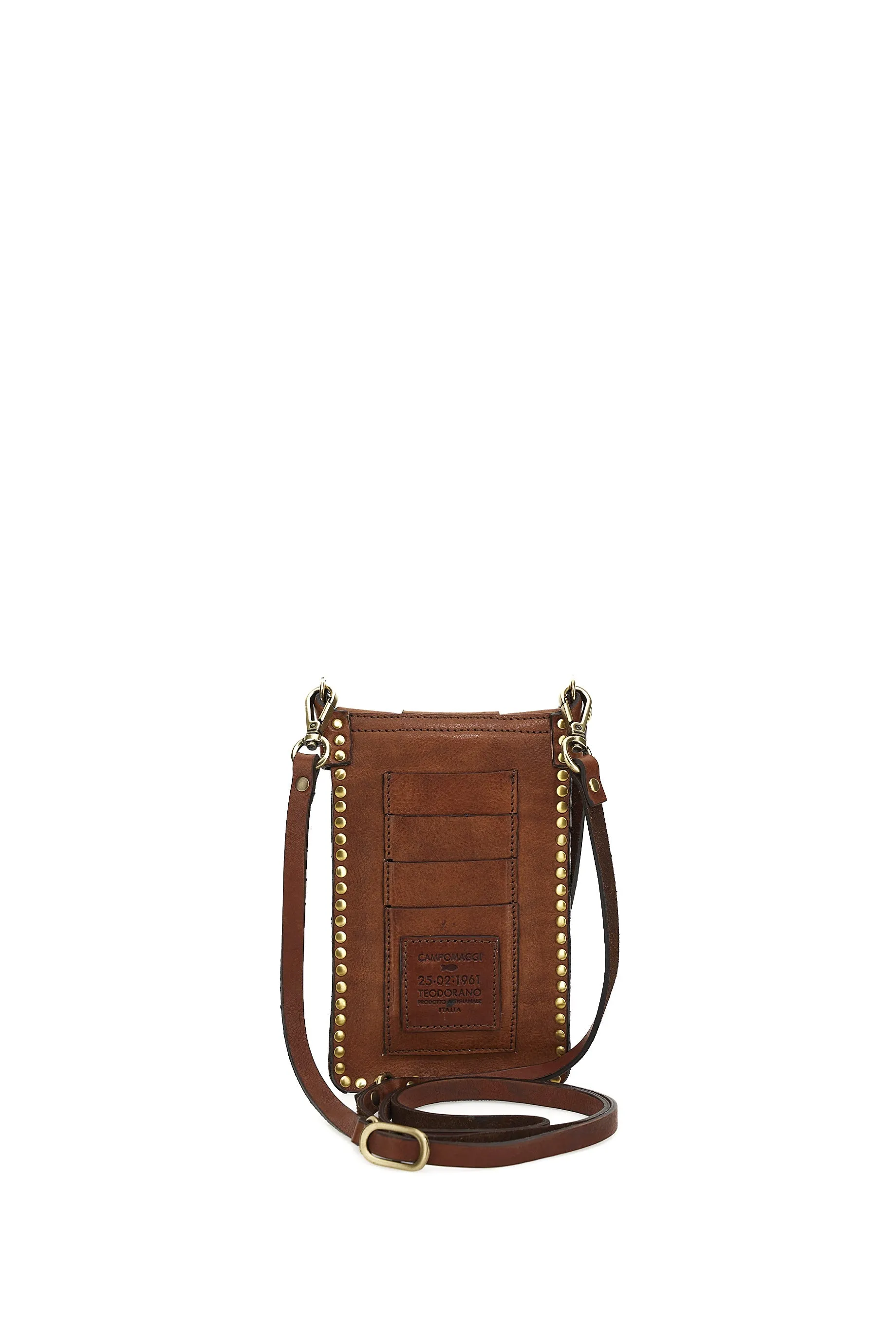 Campomaggi Studded Pouch - Cognac