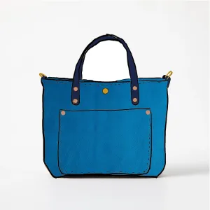 Cerulean Cypress Mini Travel Tote