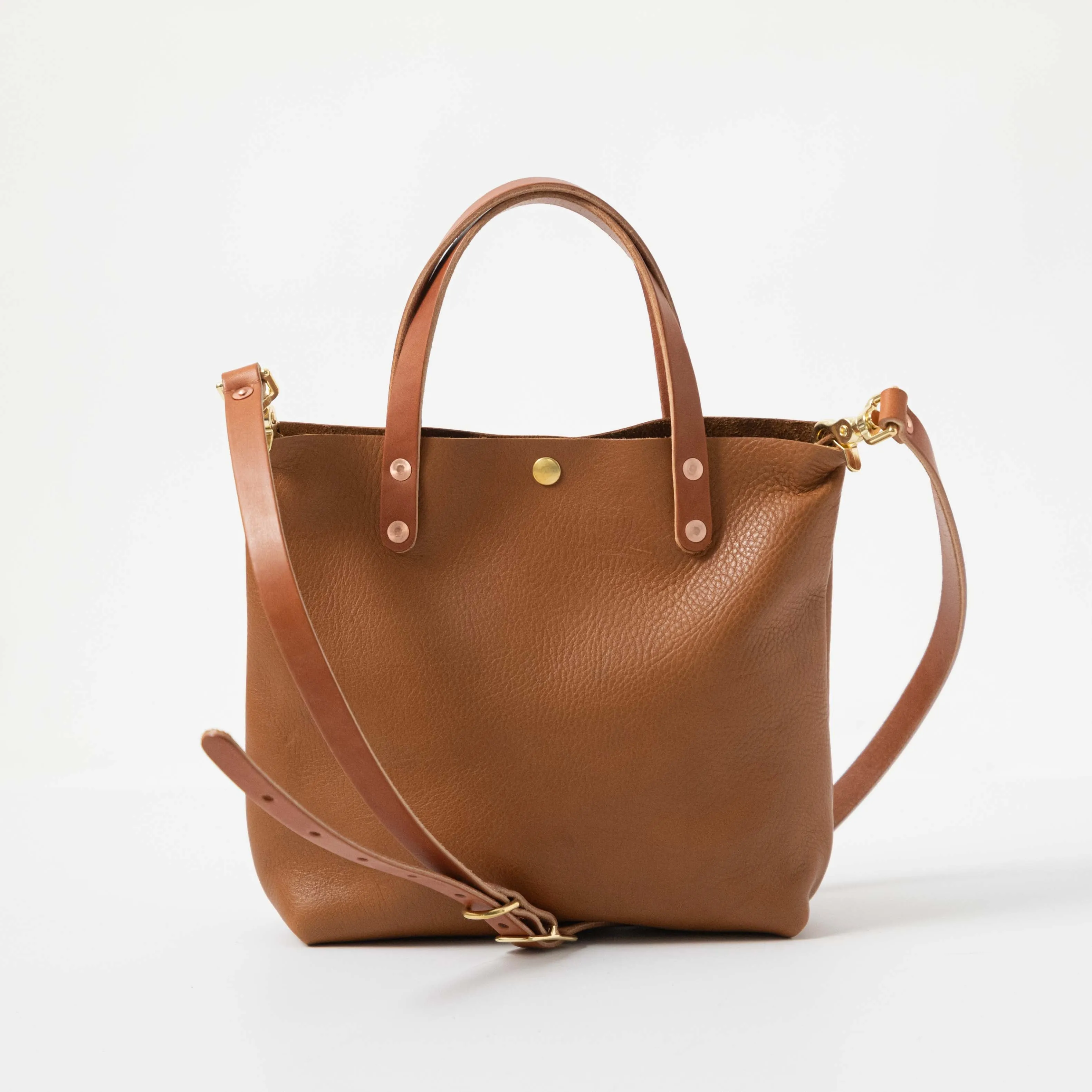 Cognac Cypress Mini Tote