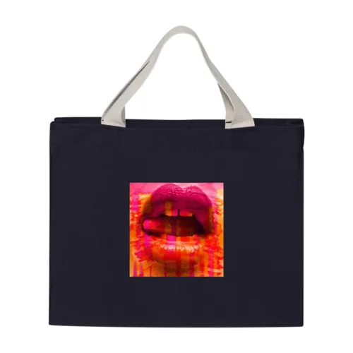 Contemporary Lips USA-Made Medium Gusset Tote