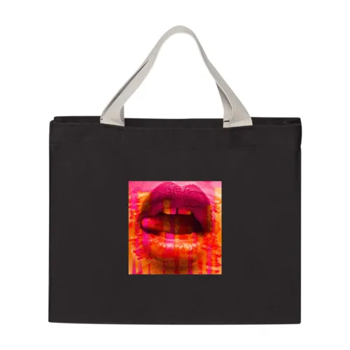 Contemporary Lips USA-Made Medium Gusset Tote