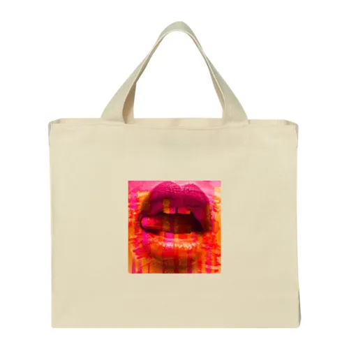 Contemporary Lips USA-Made Medium Gusset Tote