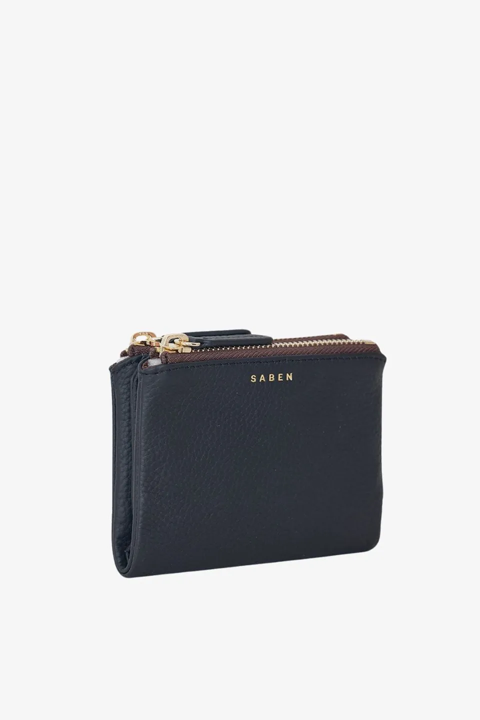 Delilah Black Leather Wallet