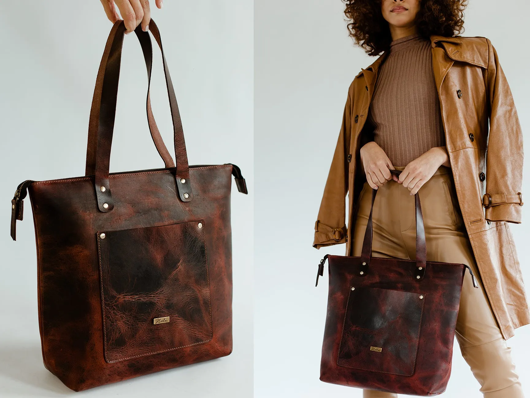 Distressed Tote