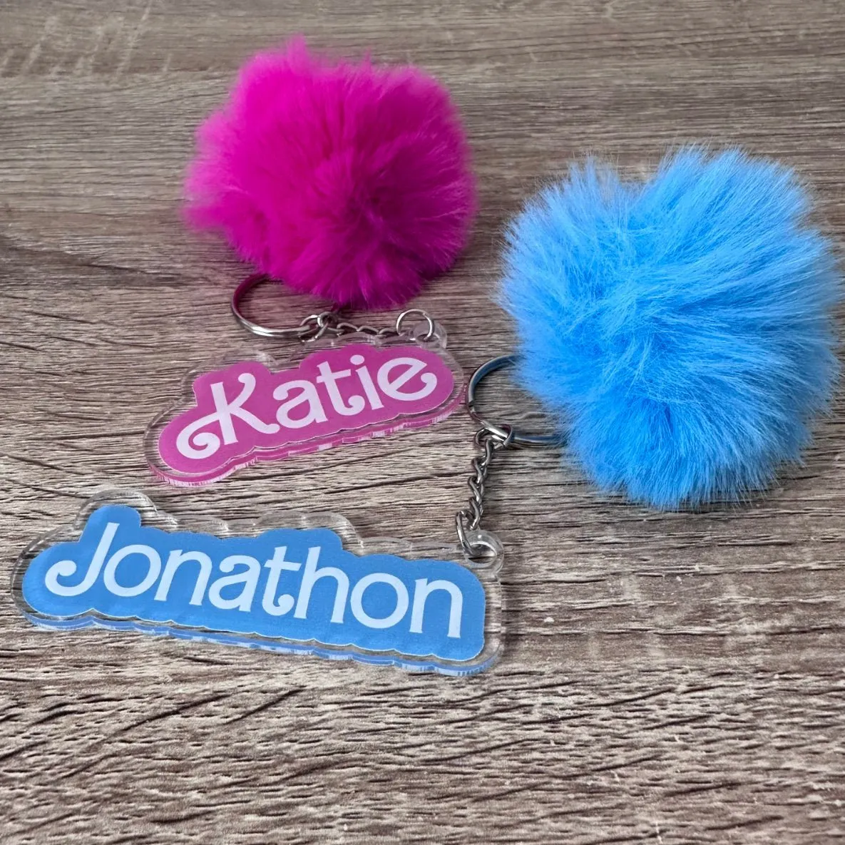 Doll Personalised Keychain