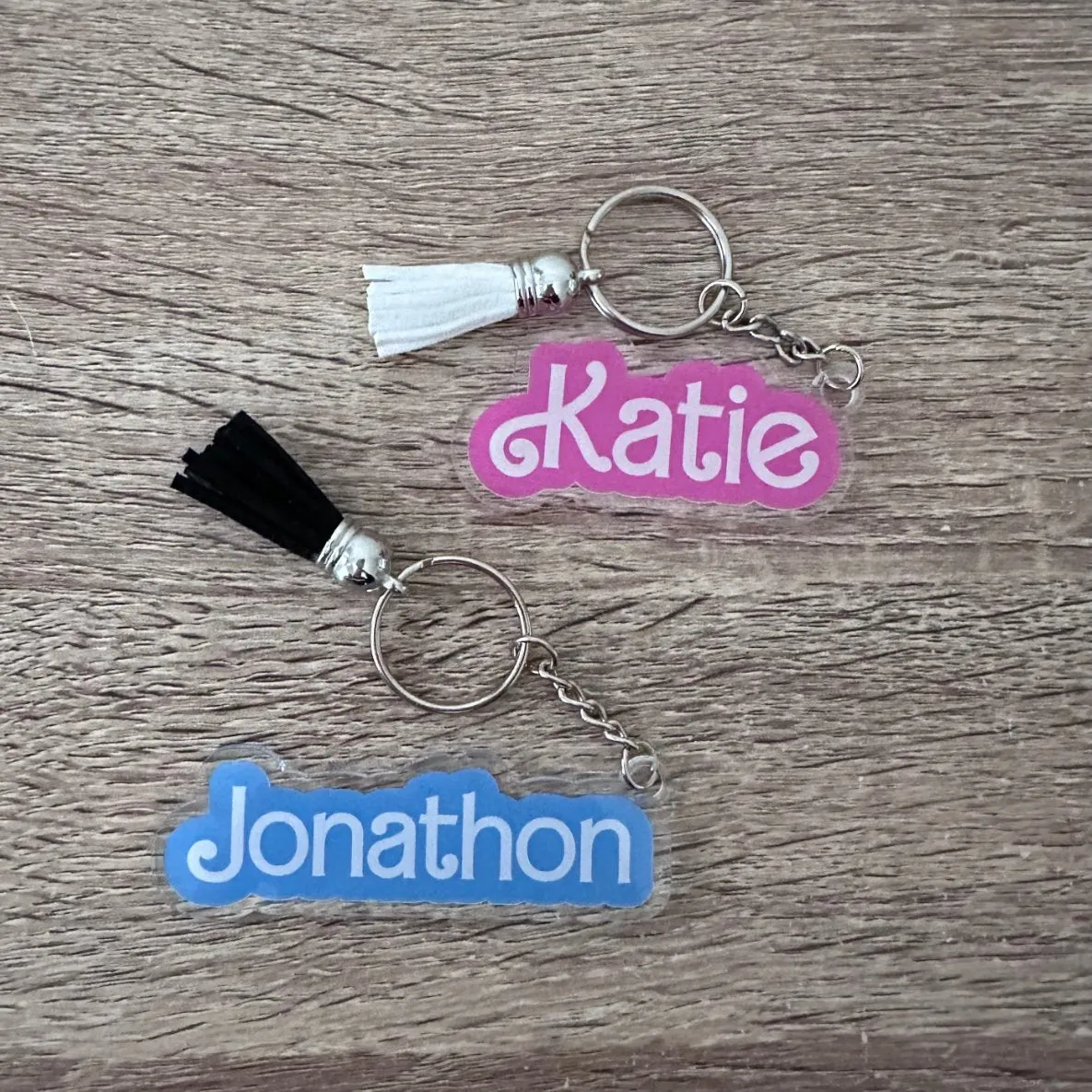 Doll Personalised Keychain