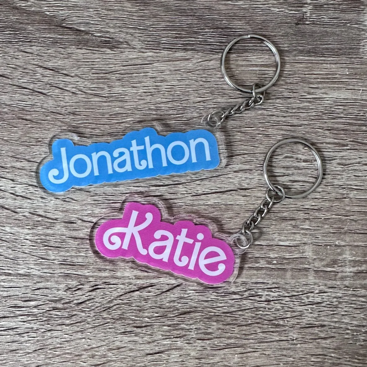 Doll Personalised Keychain