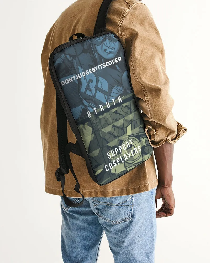 Dont judge by its cover Slim Tech Backpack