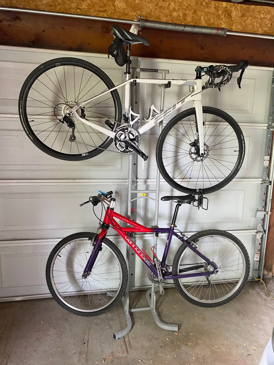 Double Bike Freestanding Rack | Heavy Duty