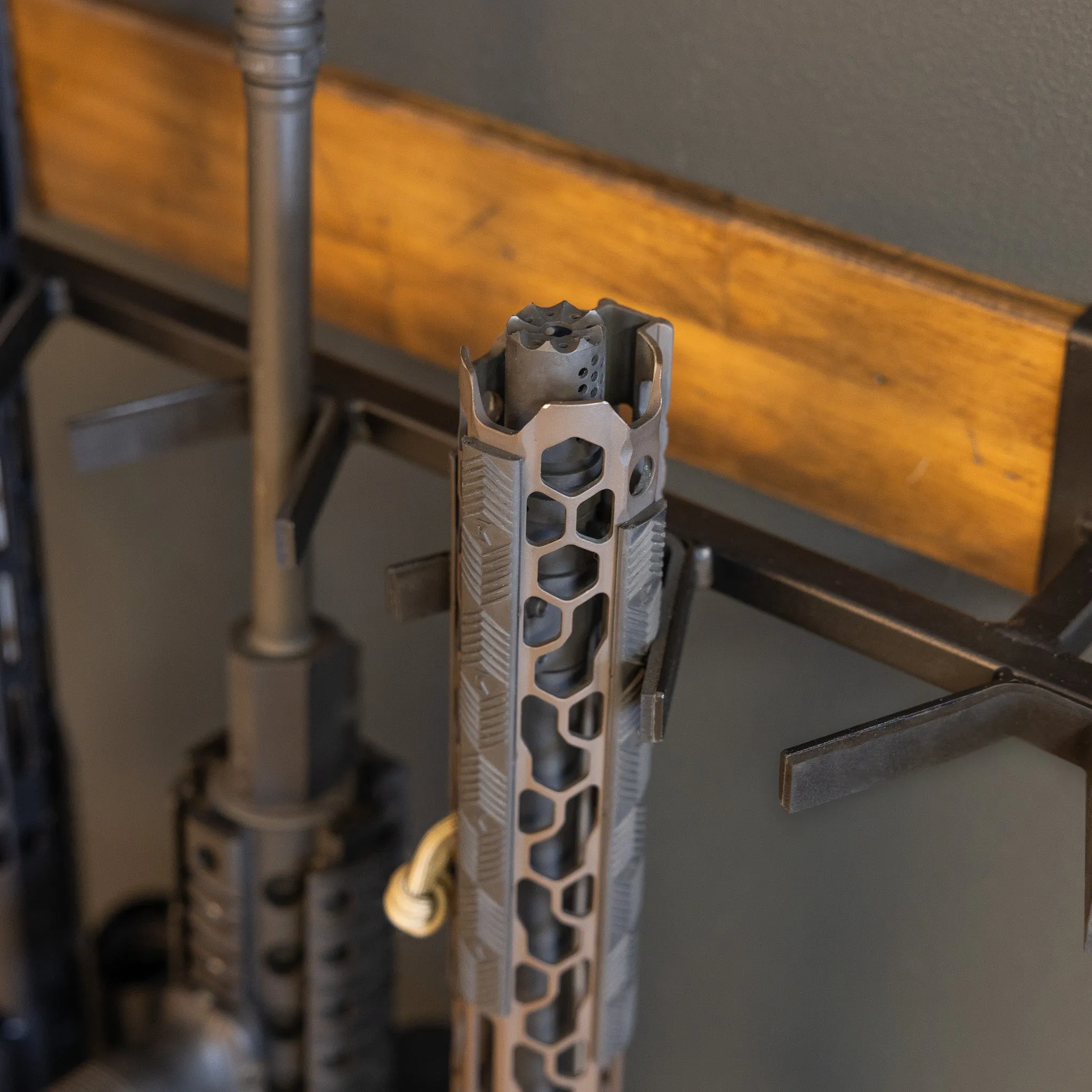 FORGE Firearm Wall Mount Display | 5 Slots