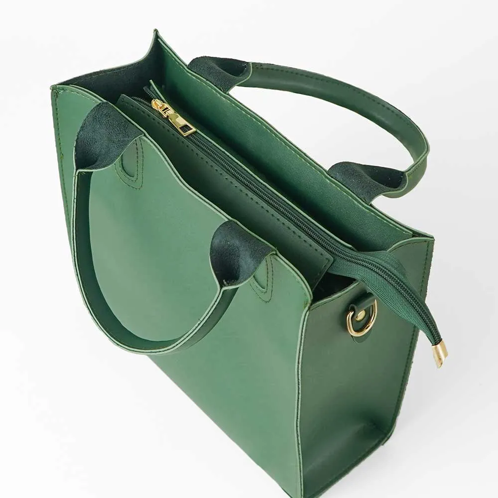 Green Ladies Tote bag  563