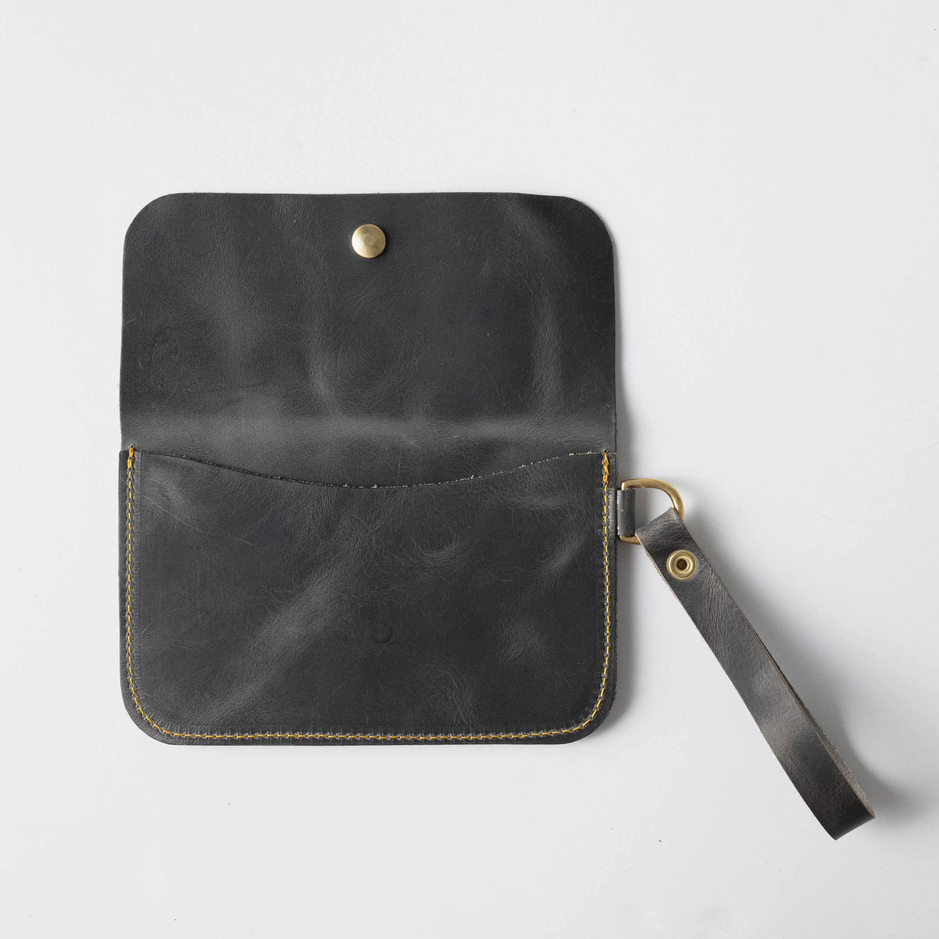 Grey Sky Wristlet Clutch