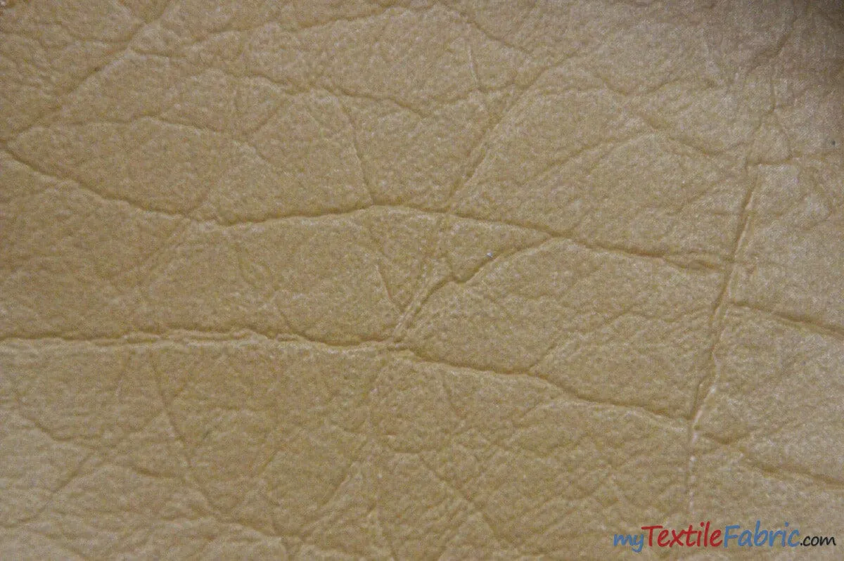 Heavy Duty Textured Vinyl | Upholstery Weight Vinyl | 54" Wide | Multiple Colors | Imitation Leather |