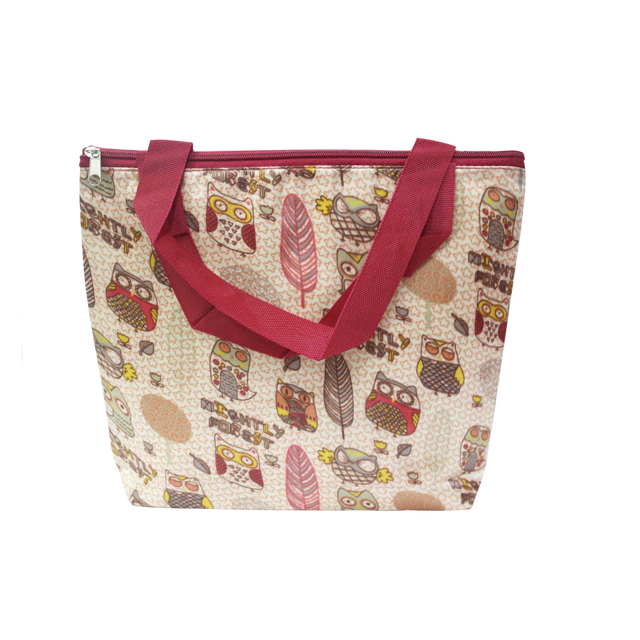 Imported Durable Canvas Printed multi propose Bag with handles for girls and ladies, Theme Jungle, Size Large