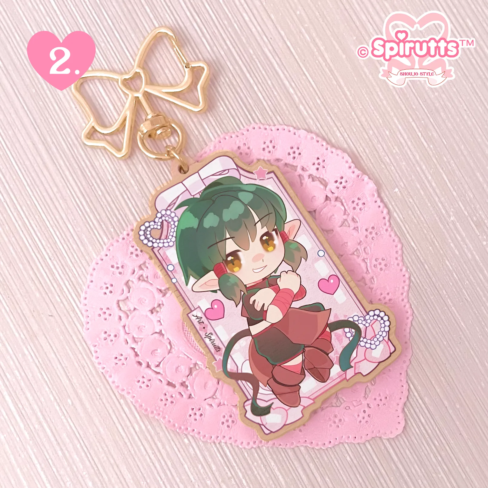 KEYCHAIN(s) - Mew Mew couple! - Double-sided wooden charm/Matching Pair/Gold clip attachments/Vocaloids