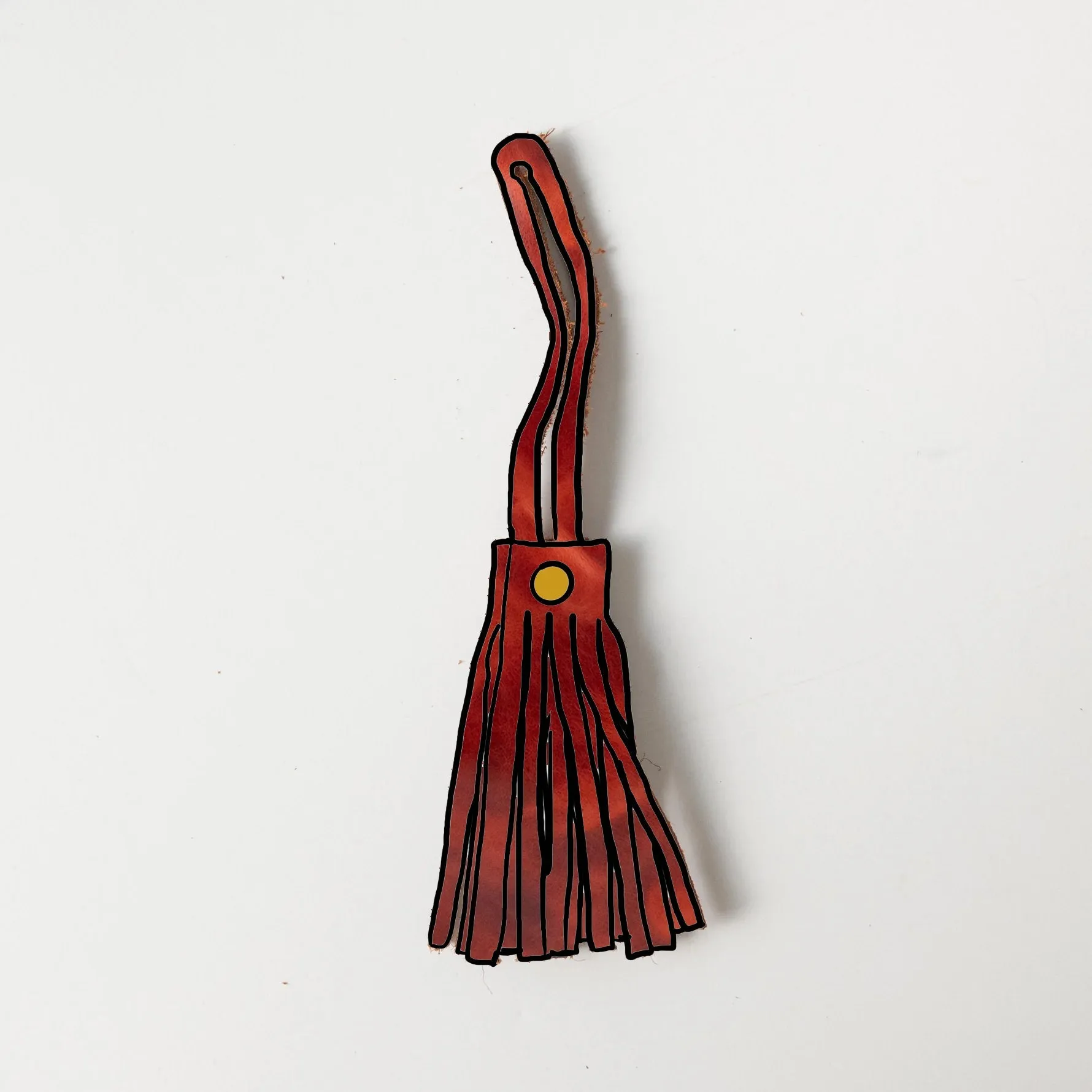 Lava Leather Tassel