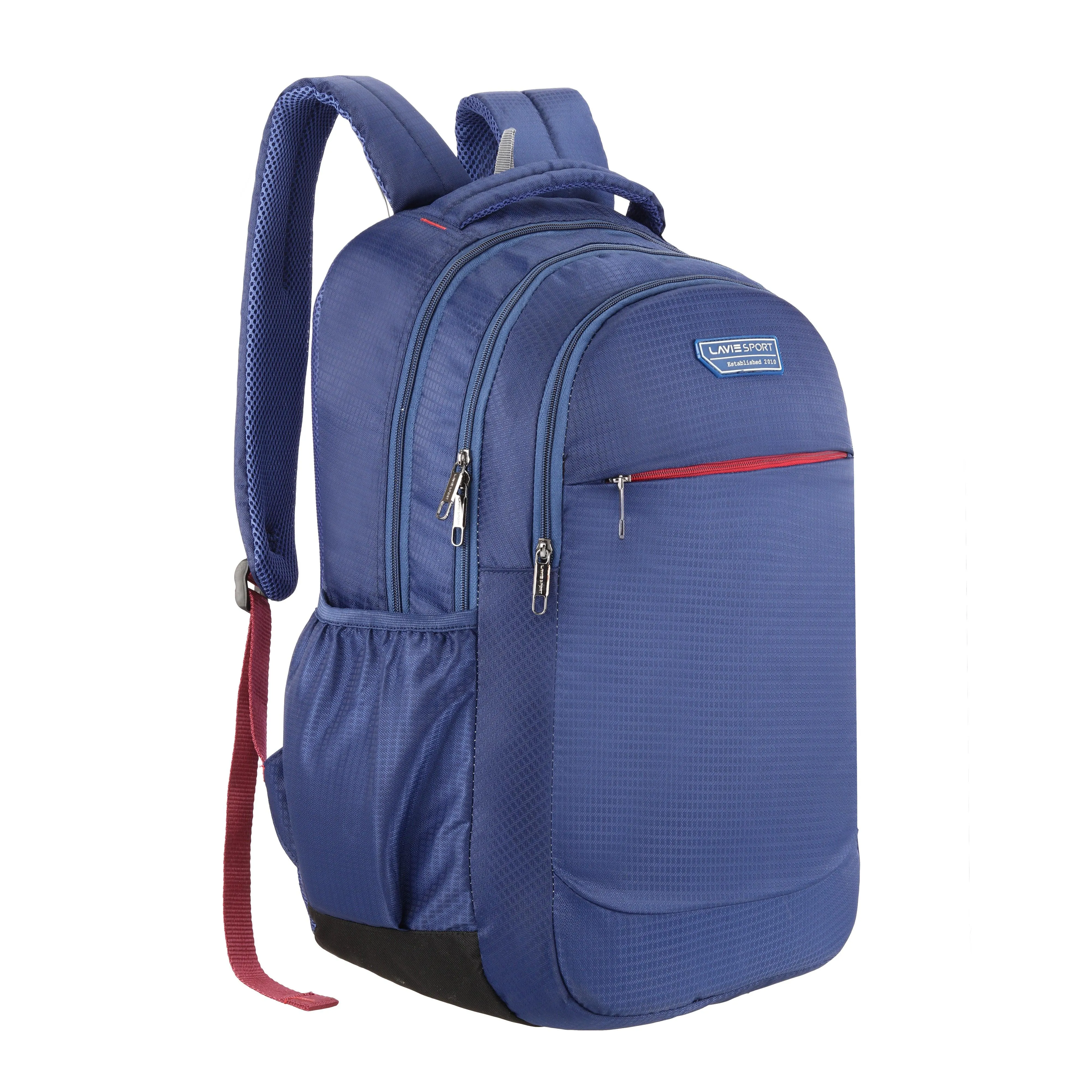 Lavie Sport Graph 31L Laptop Backpack with Raincover & Combi-lock For Men & Women|Boys & Girls Navy