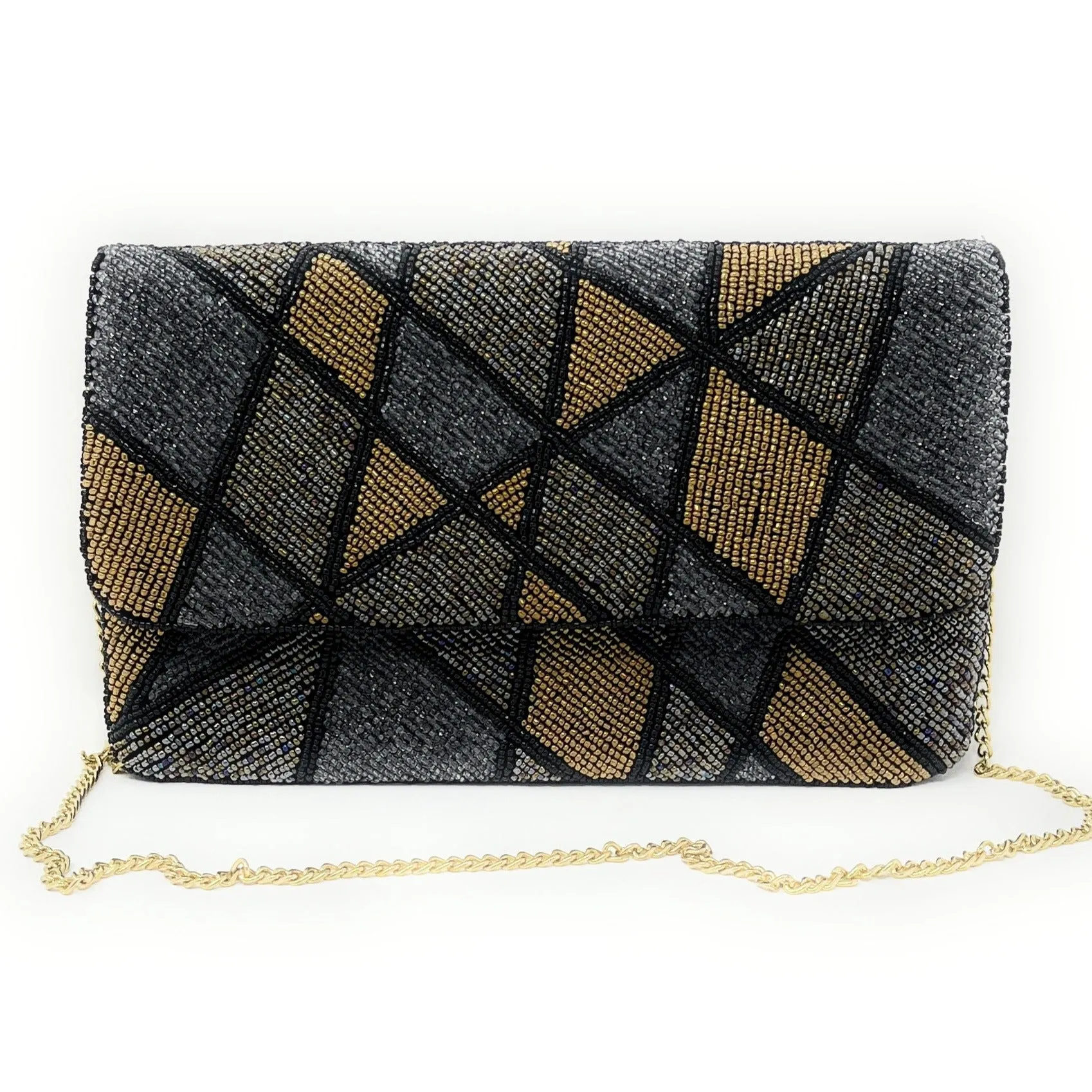 Layla Beaded Clutch Purse