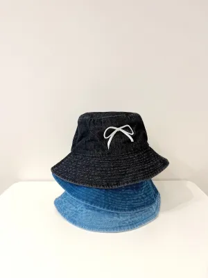 MAY Denim bow bucket