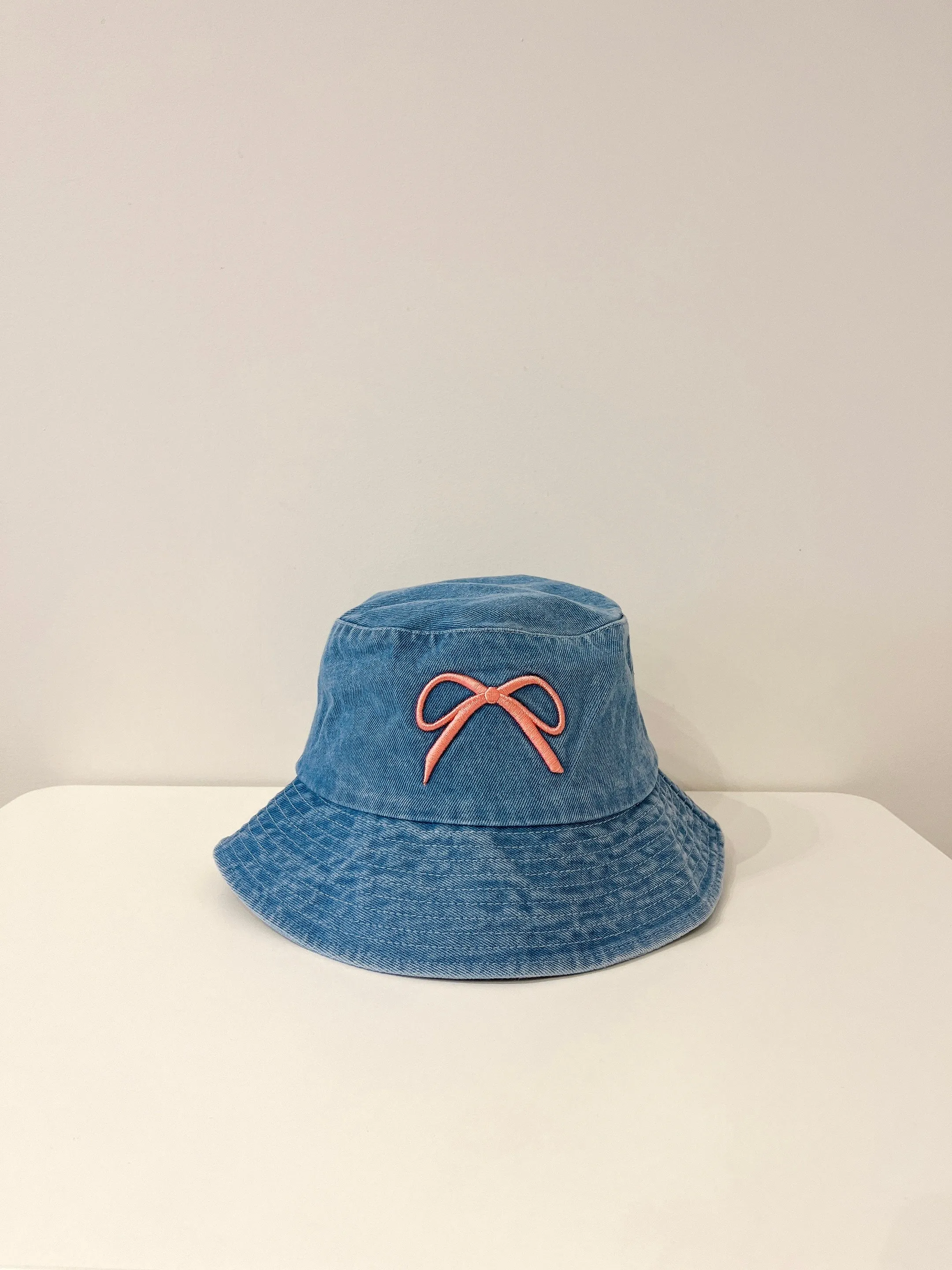 MAY Denim bow bucket