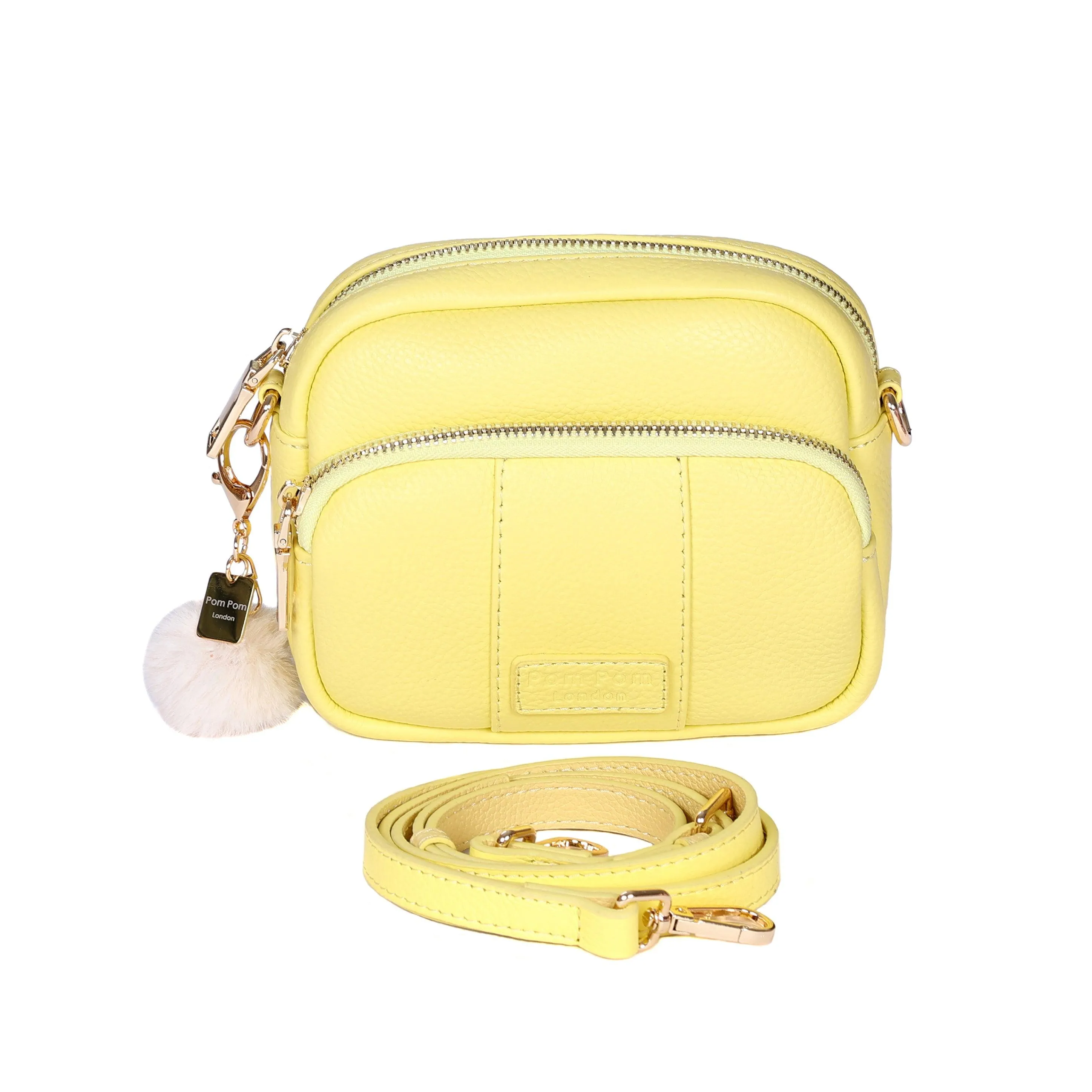 Mayfair MINI Bag Sherbet Lemon & Accessories